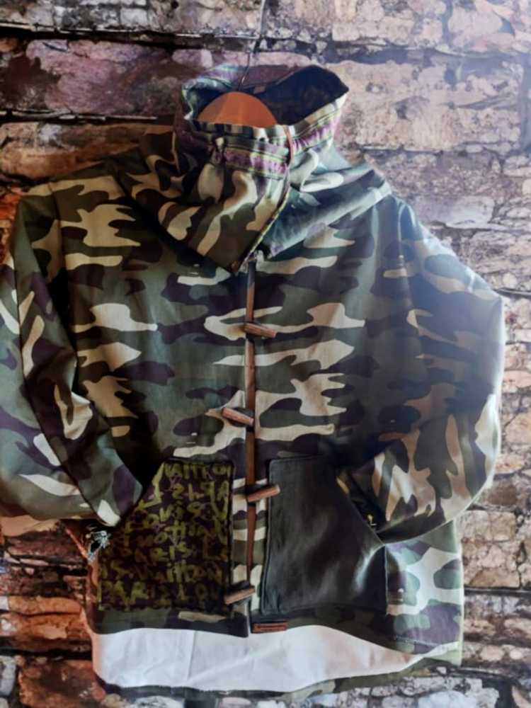 Unisex Mont, Kamuflaj Desenli